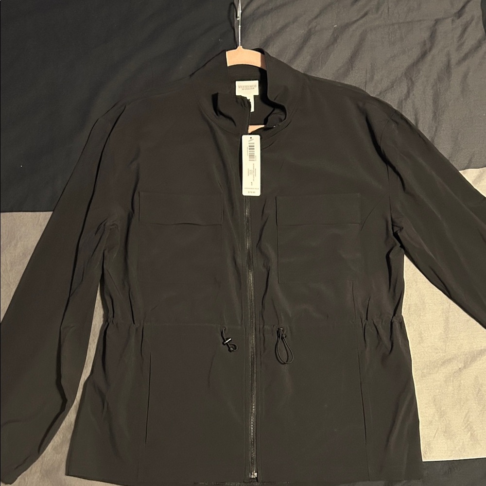 Weekends Black Utility Jacket - Picture 2 of 6